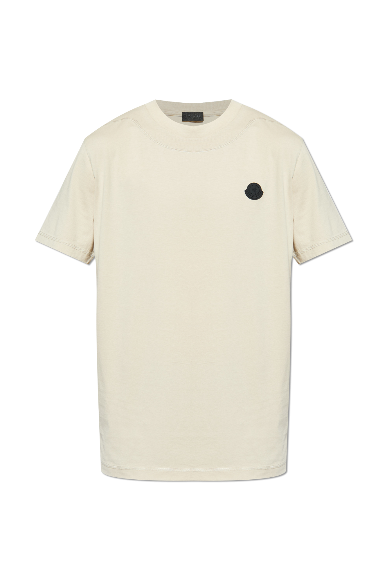 MONCLER ロゴパッチ ホワイト Tシャツ新品未使用 16148303_33170660_600.jpg